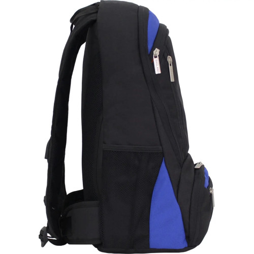 Рюкзак для ноутбука Bagland 15.6 Granite 23L black /electric blue 0012066 (6903479)