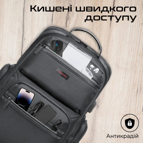 Рюкзак для ноутбука Promate 15.6