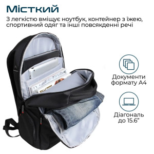 Рюкзак для ноутбука Promate 15.6