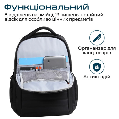 Рюкзак для ноутбука Promate 15.6