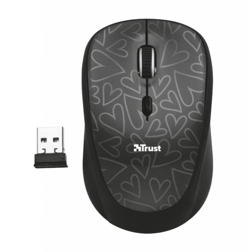 Чохол до ноутбука Trust 15.6 Yvo Mouse & Sleeve Black-hearts + mouse (23440)