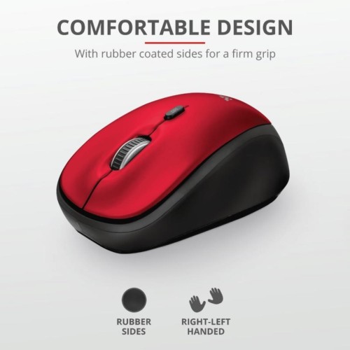 Чохол до ноутбука Trust 15.6 Yvo Mouse & Sleeve Red + mouse (23455)