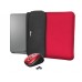 Чохол до ноутбука Trust 15.6 Yvo Mouse & Sleeve Red + mouse (23455)