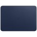 Чохол до ноутбука Apple 16 MacBook Pro, Leather Sleeve, Midnight Blue (MWVC2ZM/A)