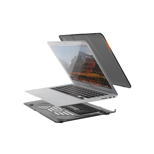 Чохол до ноутбука BeCover 13.3 Macbook Air M1 A1932/A2337 PremiumPlastic Black (708881)