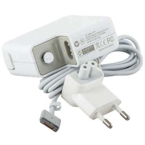 Блок живлення до ноутбуку PowerPlant APPLE 220V, 45W, 14.85V, 3.6A (MagSafe 2) (AP45LMAG2)