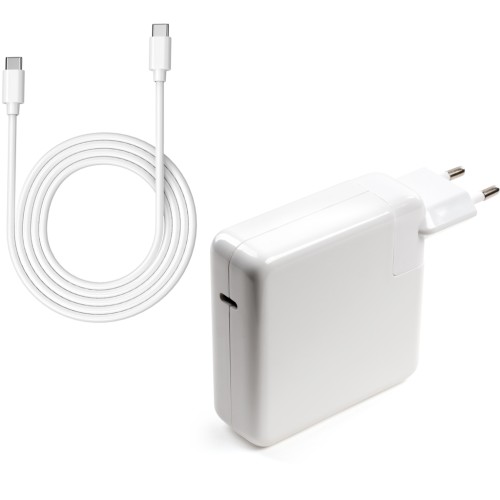 Блок живлення до ноутбуку Vinga Apple 96W 5.2V3A/9V3A/12V3A/15V3A/20.5V4.7A USB-C (VPA-96-APP-C)