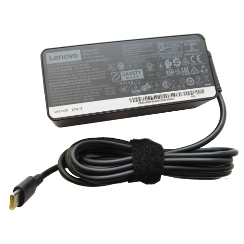 Блок живлення до ноутбуку AlSoft Lenovo 65W 20V, 3.25A + 15V, 3A + 9V, 2A + 5V, 2A, USB type- (A40355)