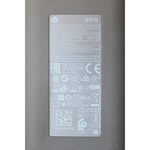 Блок живлення до ноутбуку AlSoft HP 90W 20V, 4.5A + 15V, 5A + 12V, 5A + 10V, 5A + 9V, 3A + 5V, 3A, USB type-C (USB type-C / A40373)