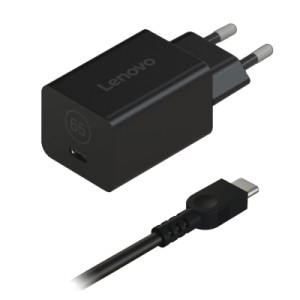 Блок живлення до ноутбуку Lenovo 65W GaN Nano Adapter USB Type-C (40AWGN65EU)