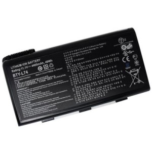 Акумулятор до ноутбука MSI A6200 (BTY-L74, MSYL74LH) 11.1V 5200mAh PowerPlant (NB00000134)