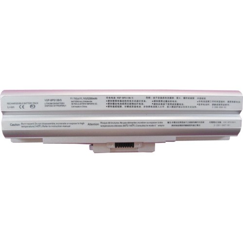 Акумулятор до ноутбука Sony VGP-BPS13AS VAIO VGN-FW, 5200mAh, 6cell, 11.1V (A41420)