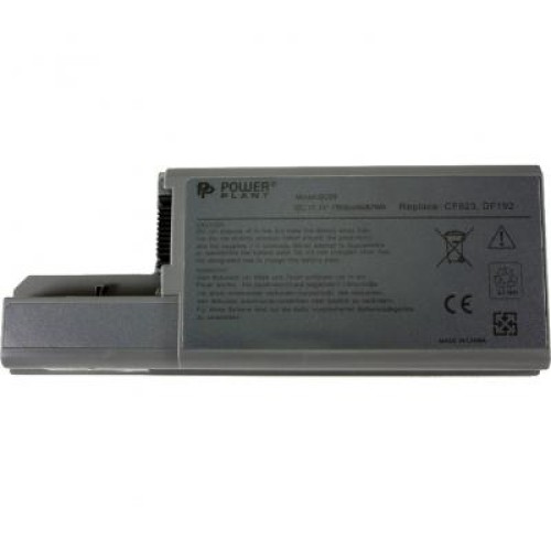 Акумулятор до ноутбука DELL D820 (DF192, DL8200LP) 11,1V 7800mAh PowerPlant (NB00000214)