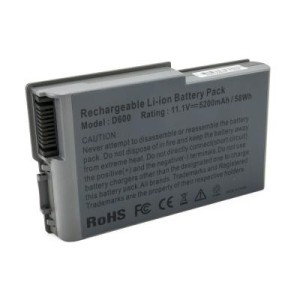 Акумулятор до ноутбука Dell Latitude D600, Li-ion, 5200mAh Extradigital (BND3932)