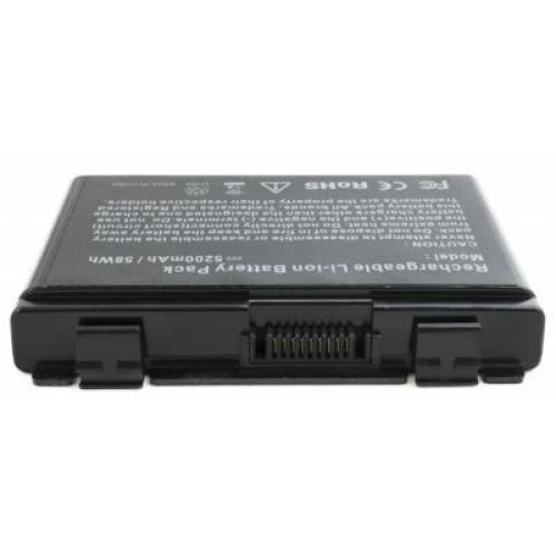 Акумулятор до ноутбука Asus K50 10,8V 5200mAh Grand-X (A32-F82-5200)