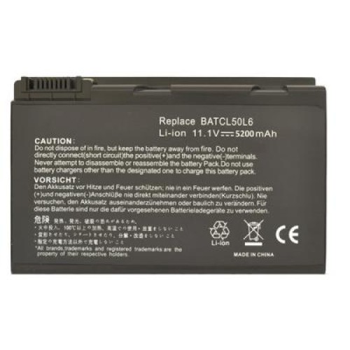 Акумулятор до ноутбука AlSoft Acer BATBL50L6 5200mAh 6cell 11.1V Li-ion (A41123)