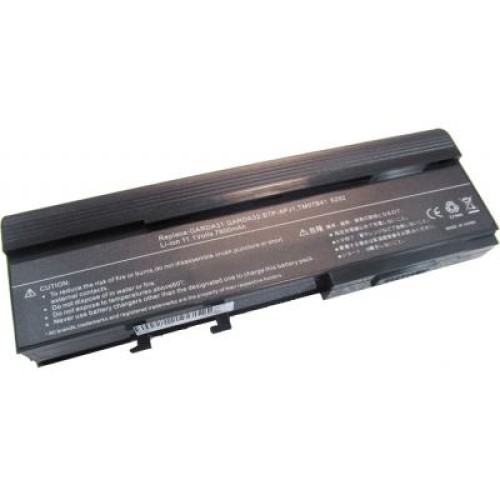 Акумулятор до ноутбука AlSoft Acer MS2180 7800mAh 9cell 11.1V Li-ion (A41249)