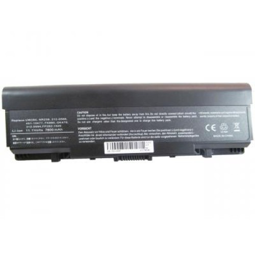 Акумулятор до ноутбука AlSoft Dell Inspiron 1520 GK479 7800mAh 9cell 11.1V Li-ion (A41293)