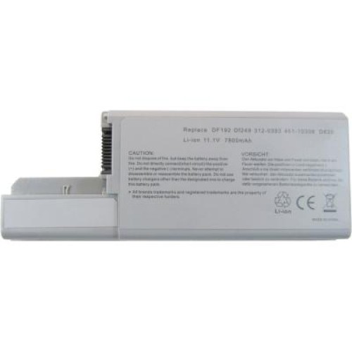 Акумулятор до ноутбука AlSoft Dell Latitude D820 CF623 5200mAh 6cell 11.1V Li-ion (A41061)