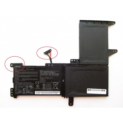 Акумулятор до ноутбука ASUS K510 B31N1637, 3740mAh (43Wh), 3cell, 11.52V, Li-ion, черная (A47276)