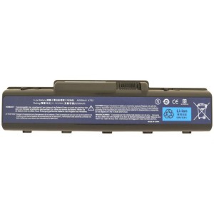 Акумулятор до ноутбука Gateway AS09A61, 4400mAh, 6cell, 11.1V, Li-ion, черная AlSoft (A47168)