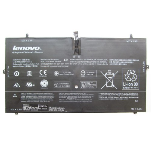 Акумулятор до ноутбука Lenovo Yoga 3 Pro-1370 L14S4P71, 44Wh (5840mAh), 4cell, 7.7V (A47358)