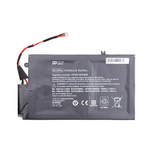 Акумулятор до ноутбука HP Envy Ultrabook 4-1150ez (EL04XL) 14.8V 52Wh PowerPlant (NB461202)