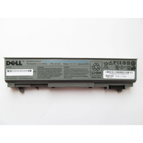 Акумулятор до ноутбука Dell Latitude E6400 W1193, 5400mAh (60Wh), 6cell, 11.1V, Li-ion (A47408)