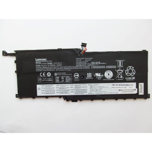 Акумулятор до ноутбука Lenovo ThinkPad X1 Carbon (4th Gen) 00HW028, 3425mAh (52Wh), 4cell, (A47395)