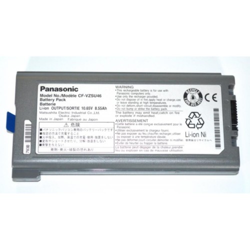 Акумулятор до ноутбука Panasonic ToughBook CF-30 CF-VZSU46, 8550mAh (87Wh), 9cell, 10.65V, Li (A47017)