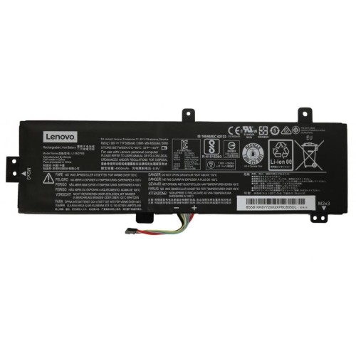 Акумулятор до ноутбука Lenovo IdeaPad 510-15 L15M2PB5, 5080mAh (39Wh), 2cell, 7.68V, Li-io (A47340)