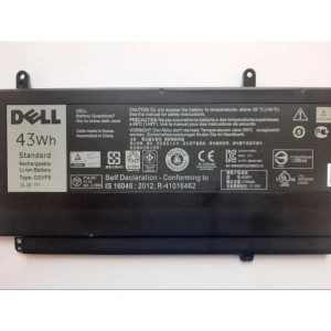 Акумулятор до ноутбука Dell Inspiron 15-7547 D2VF9, 43Wh (3705mAh), 3cell, 11.1V, Li-ion (A47535)