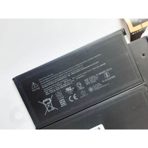 Акумулятор до ноутбука Microsoft Surface Pro 5 (Model 1796) G3HTA038H, 5940mAh (45Wh), 4cell, (A47516)