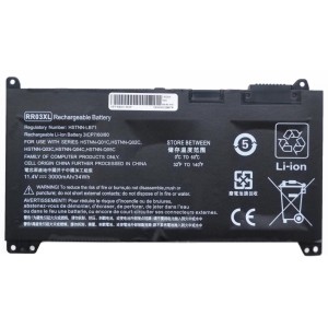 Акумулятор до ноутбука HP ProBook 450 G4 RR03XL, 34Wh (3000mAh), 3cell, 11.4V, Li-ion AlSoft (A47789)