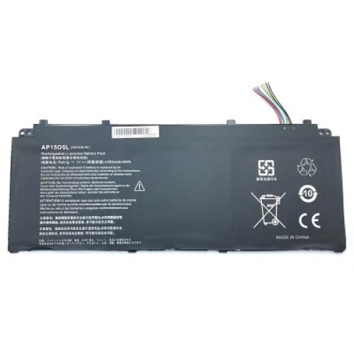 Акумулятор до ноутбука Acer AP15O5L Aspire S5-371, 4670mAh (53.9Wh), 3cell, 11.55V, Li-ion AlSoft (A47833)