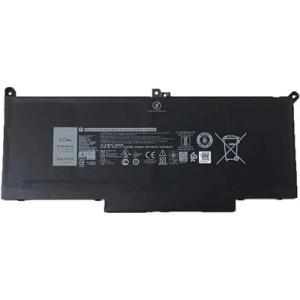 Акумулятор до ноутбука Dell Latitude 7280 F3YGT, 53Wh (7200mAh), 4cell, 7.4V, Li-Pol AlSoft (A47873)