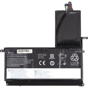 Акумулятор до ноутбука LENOVO ThinkPad S5 S530 (45N1166) 14.8V 3600mAh PowerPlant (NB482085)