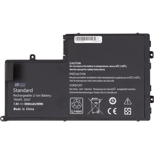 Акумулятор до ноутбука DELL Inspiron 15-5547 (TRHFF) 7.4V 8000mAh PowerPlant (NB441952)