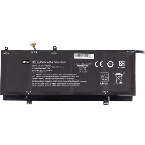 Акумулятор до ноутбука HP Spectre x360 Convertible 13T-AP000 (SP04XL) 14.8V 4000mAh PowerPlant (NB462216)