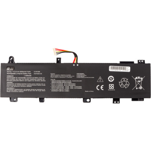 Акумулятор до ноутбука ASUS TUF Gaming F15 FX506 (C41N1906) 15.2V 4900mAh PowerPlant (NB432103)