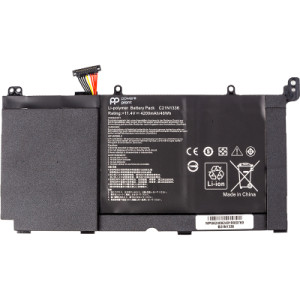 Акумулятор до ноутбука ASUS VivoBook A551L (B31N1336) 11.4V 4200mAh PowerPlant (NB432165)