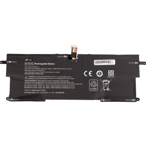 Акумулятор до ноутбука HP EliteBook X360 1020 G2 Series (ET04XL) 7.7V 4850mAh PowerPlant (NB462315)