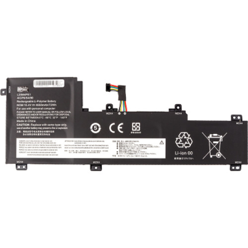 Акумулятор до ноутбука LENOVO IdeaPad 5 Pro-16ACH6 (L20M4PE1) 15.4V 4650mAh PowerPlant (NB482467)