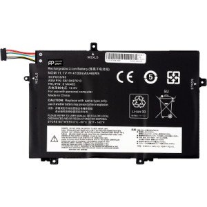 Акумулятор до ноутбука LENOVO ThinkPad L480 (01AV463) 11.1V 4100mAh PowerPlant (NB482337)