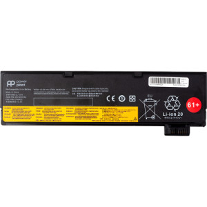 Акумулятор до ноутбука LENOVO ThinkPad T570 (SB10K97582) 10.8V 4400mAh PowerPlant (NB482344)