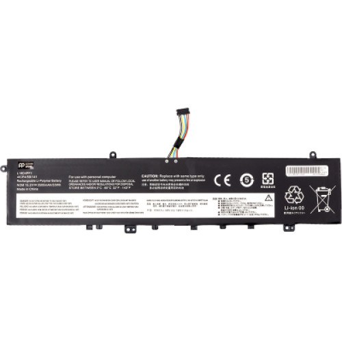 Акумулятор до ноутбука LENOVO Yoga 9-15IMH5 (L18D4PF1) 15.2V 3500mAh PowerPlant (NB482436)