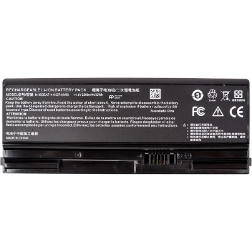 Акумулятор до ноутбука HASEE Z7M-CT (NH50BAT) 14.6V 2200mAh PowerPlant (NB400218)