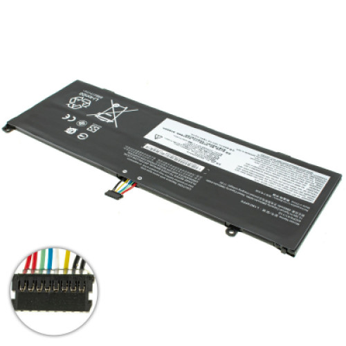 Акумулятор до ноутбука Lenovo ThinkBook 13s/14s L18C4PF0, 45Wh (2964mAh), 4cell, 15.36V, Li-Ion (A71054)