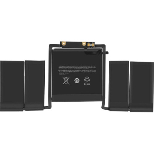 Акумулятор до ноутбука Apple A1819, 49.2Wh (4314mAh), 6cell, 11.41V, Li-Pol AlSoft (A71127)