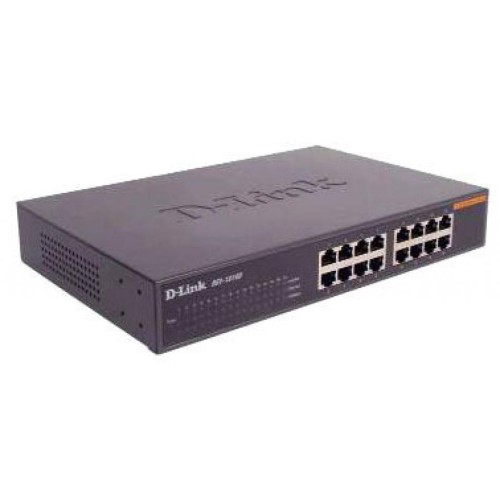 Комутатор мережевий D-Link DES-1016D